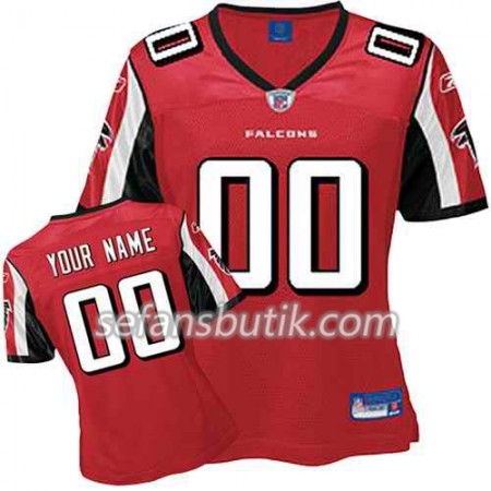 Atlanta Falcons Tröjor Custom Röd - Dame